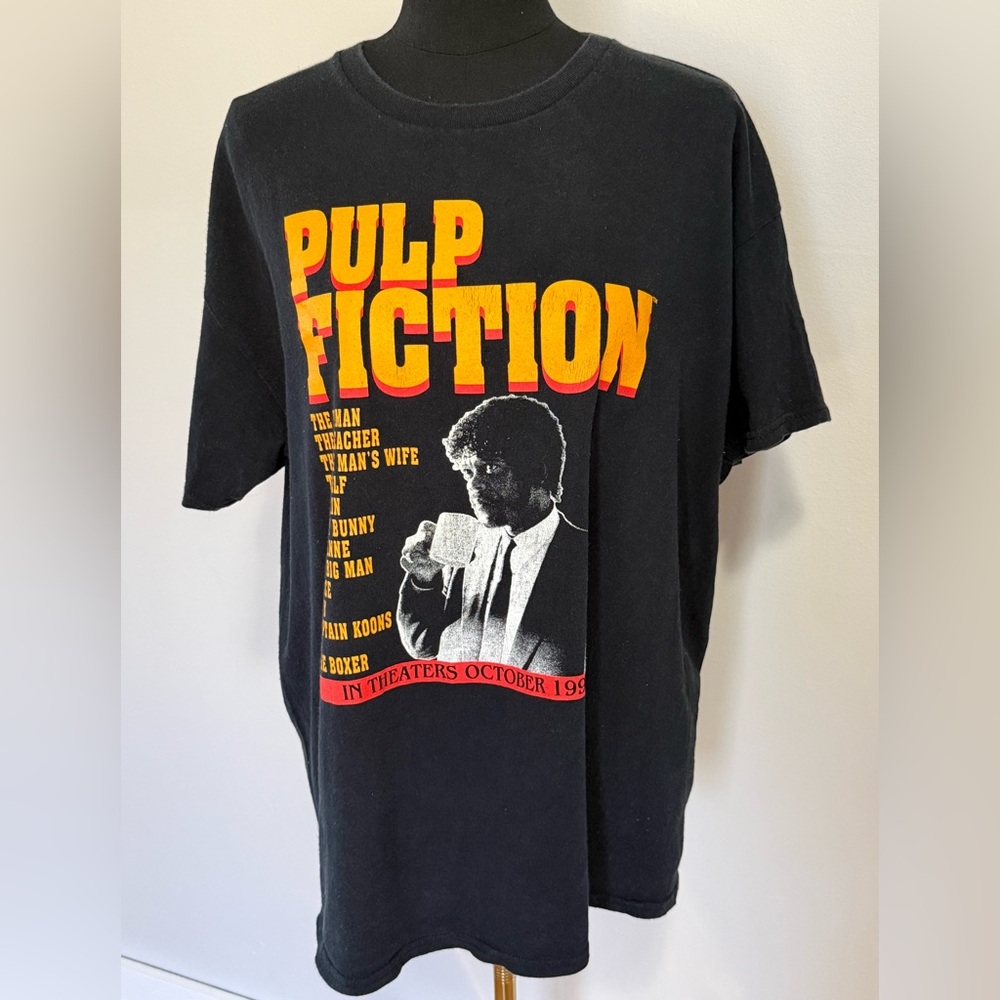 Ripple Junction Black Pulp Fiction Graphic Tee